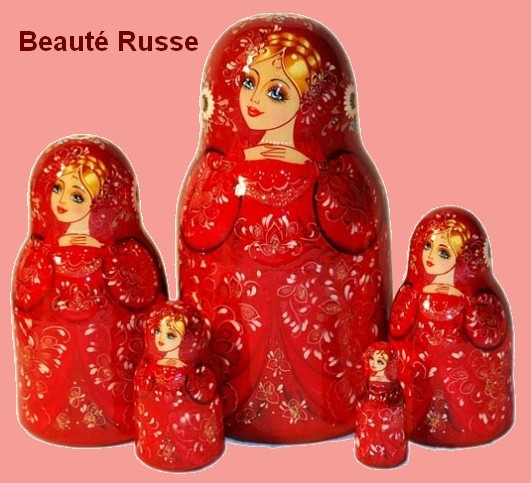Matriochka Russe Authentique - 15 Poupées Gigognes - Peinte à La Main - Art Populaire